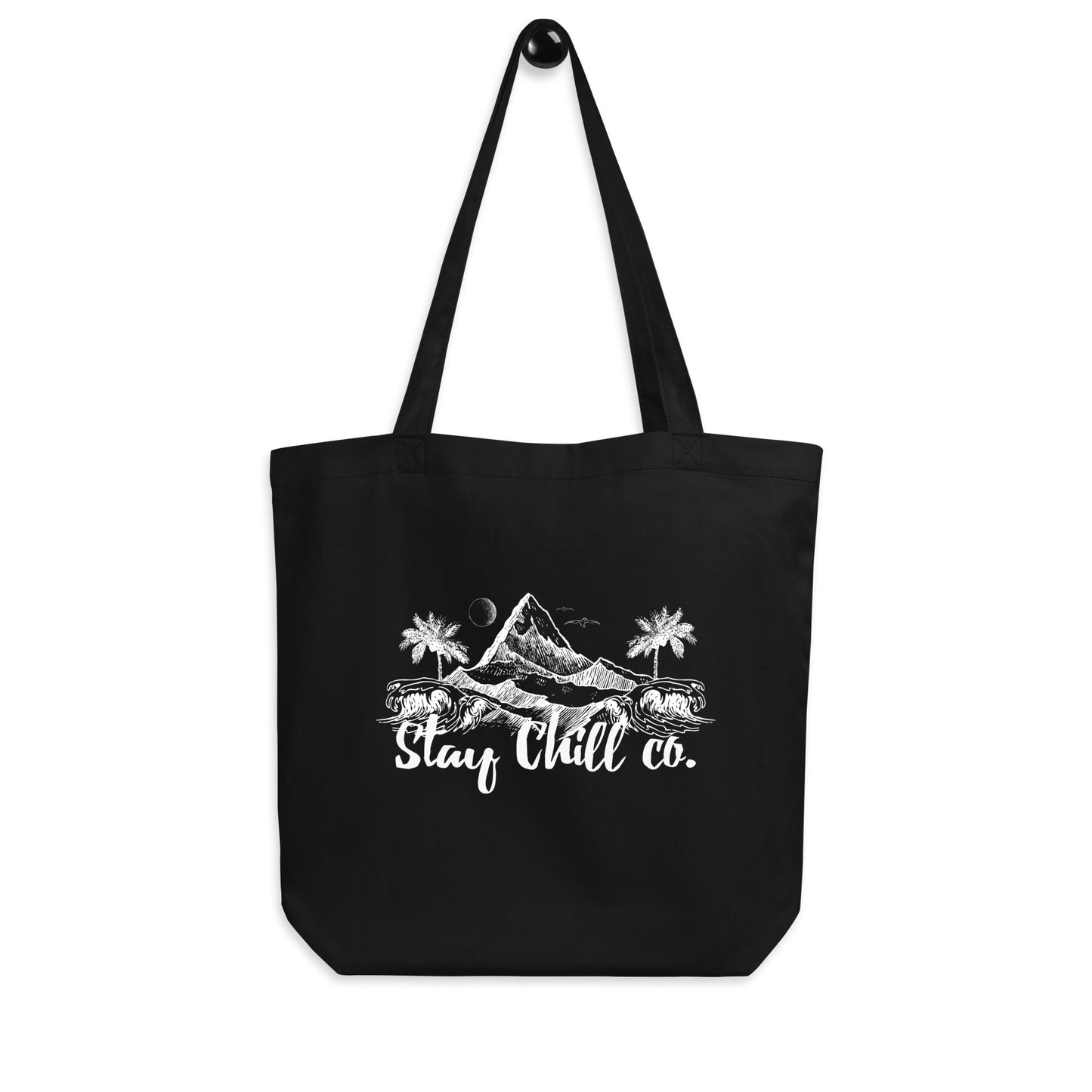 Original Graphic Design Eco Tote Bag Black