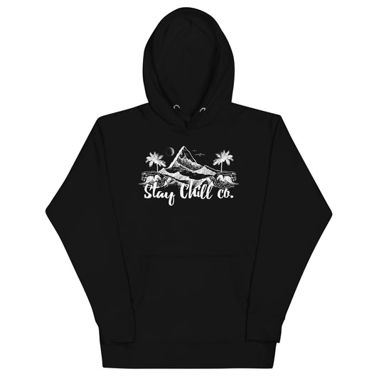 Original Graphic Design Hoodie Black